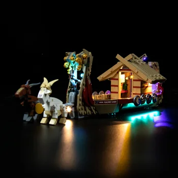 LocoLee LED Light Kit for 76208 Kitse Paat ehitusplokid Komplekt (EI Sisalda Mudel) Tellised Mänguasjad Lastele