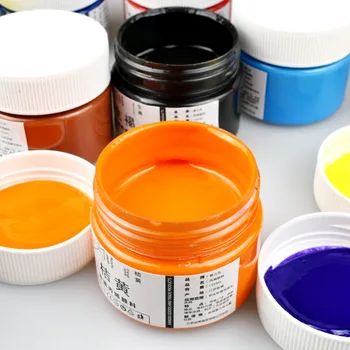 24 Värvi Akrüülvärv 100ml Akvarell Maal Pigment Sun-tõendeid ja Anti-krakkimise Õpilane Seina Maali Kunst kontoritarbed