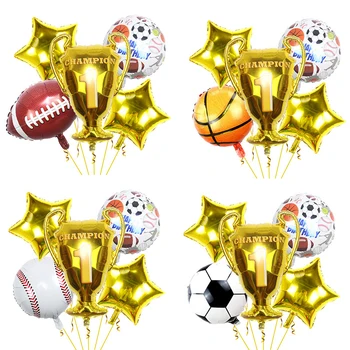 5tk meistrivõistlustel trofee jalgpall korvpall pesapall ragbi õnnitlemine partei teenetemärgi sünnipäeva õhupalli set hulgimüük