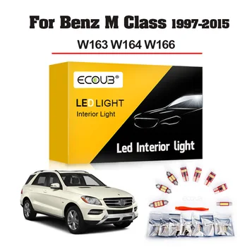 LED Interior Light Komplekt Mercedes Benz W166 W164 W163 M-Klassi ML 350 400 500 55 63 AMG 270 230 320 430 300 250 (1997-2015)
