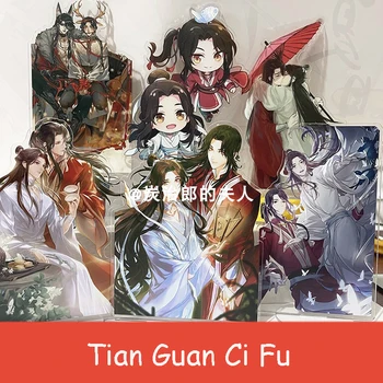 Anime Tian Guan Ci Fu Hua Cheng Xie Lian CP Akrüül Seista Joonis Mudel, Registreerimismärk, Vana Stiili Desktop Decor Mänguasi Cosplay 16cm