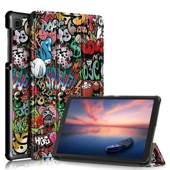 Kokkuklapitavad Naha Puhul Coque Samsung Tab A7 Lite 2021 Juhul Tablett Folio Etui Samsung Galaxy Koputage 7 Lite 8.7
