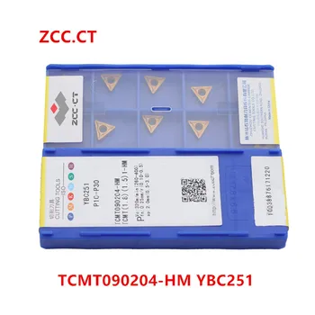 ZCC.CT 10 P TCMT090204/090208/110204/110208/16T304/16T308-HM/52 YBC251 vahetatavad plaadid keerates vahend Sisesta CNC Karbiid Sisesta terasest