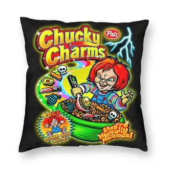 Chucky Võlusid Õudus Cerel Paroodia Visata padjapüür Home Decor Square Naljakas Devil Doll Padi Pillowcover eest elutuba