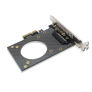 U. 2 SSD SFF-8639 PCI-e X4 Laiendamine Adapter Kaardi Tugi U. 2 NVME SSD Ärkaja Kaardi Gen4 64Gpbs jaoks PCIe X4 X8 X16 Nvme Adapter