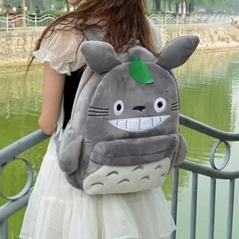 25/35cm Uus Kawaii Armas Totoro Palus Seljakott Armas Pehme koolikoti Lapsed Laps tüdruk Cartoon Shouler Kott Sünnipäeva kingitus