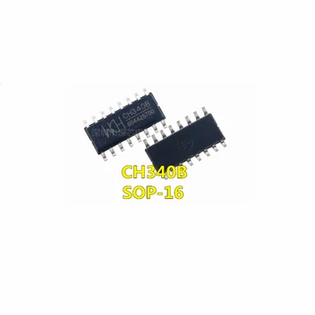 Uus Originaal CH340G CH340C CH340E CH340T CH340B CH340N/S USB Serial Port Converter Kiip 16PIN 340-C SOP-16 MSOP10