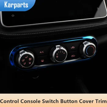 Auto Tarvikud Nissan Peksab 2017-2021 Center Control Console Switch Nuppu Kate Sisekujundus Raam, Paneel, Roostevabast Terasest