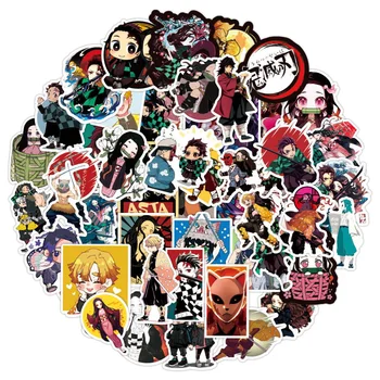 10/30/50TK Anime Demon Slayer Peen Graffiti Kleebised Pagasi Reisi Sülearvuti Kitarr Rula Telefon DIY Kleepsud Hulgimüük