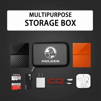 Auto logo Portable Storage Box 3C digitaalse juhiluba ID-Kaardi Ladustamise Kott Holden Astra Kommodoor Cruze Monaro Colorado