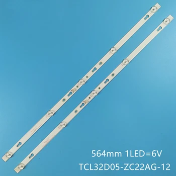 564mm TV Lampide Komplekt LED Backlight Ribadeks Xiaomi Mi L32M5-AZ L32M5-5ARU LED Baarid Ansamblid TCL32D05-ZC22AG-17 Valitsejad 4C-LB320T-ZC2