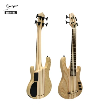 Elektrilised Ukulele Bass 2019 Ubass Kitarr 30 Tolli 4 Strings Mini Bass UKU Elektro Kitarrid Pikap Vaher Kõrge Kvaliteedi Ashtree