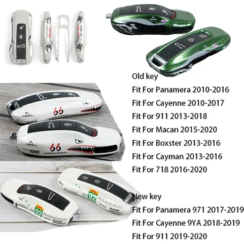 Sisestage Protective Case For Porsche Cayenne 9ya Panamera 971 911 Macan Boxster Carman Remote Häire-Võtmeta avamis-ja Kate Asenda Kõva Kest