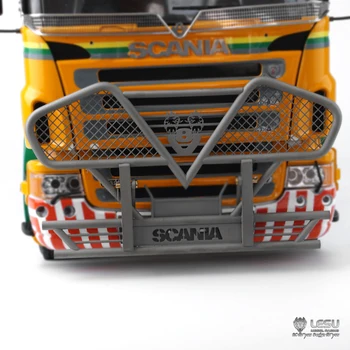 LESU Metallist esistange eest 1/14 TAMIYA RC Scania R620 R470 Traktor Veoauto Haagise Mudel Auto