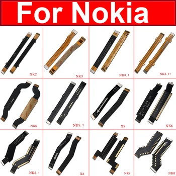 Emaplaadi Ühenduspesa Flex Kaabel Nokia 2 2.1 3 3.1 5 5.1 6 6.1 7 7.1 8 8.1 Pluss X3 X5 X6 X7 Emaplaadi Flex Kaabli Asendamine