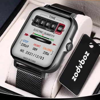 2022 Uus Bluetooth-Kõnele Vastamine Smart Watch Mehi Täis Touch Dial Kõne Fitness Tracker IP67, Veekindel Smart Watch Mehed Naised +Kast