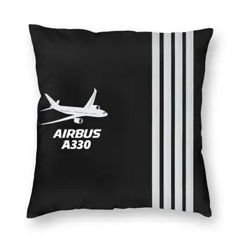 Airbus A330 Kapten Triipe Visata padjapüür Teenetemärgi Lennunduse Piloot Aviator Padi 45x45 Pillowcover eest elutuba
