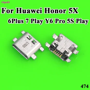 cltgxdd 10tk Jaoks Huawei Honor 5X Mängida 6 Pluss 7 Y6 Pro 5S Mängida Micro-USB-Toide Laadimine Sadamas jack Plug Connector Emane Pesa