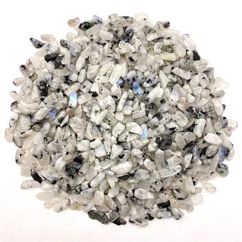 Drop Shipping 50g Looduslik Valge Kuukivi Labrador Crystal Kruusa Kivide Quartz Crystal Kala Tank Looduslikud Kivid ja Kristallid