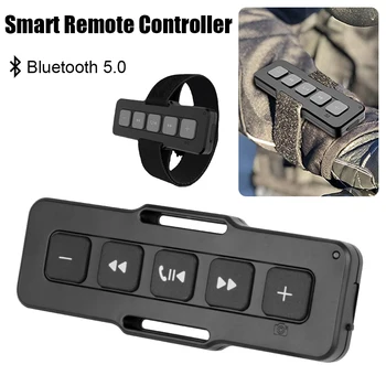 Bluetooth-5.0 Käed-vabad Kõnede Jalgratta Lenkstangi Meedia Kontrolli Mootorratta pult Auto Väljas Sport Veekindel