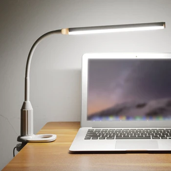 USB-Powered-Klamber Tuli Laua Lamp Touch Sensor Kontrolli Paindlik Lamp Laua Lugemine Töötades Õpib Laua Lamp Öö Valguses