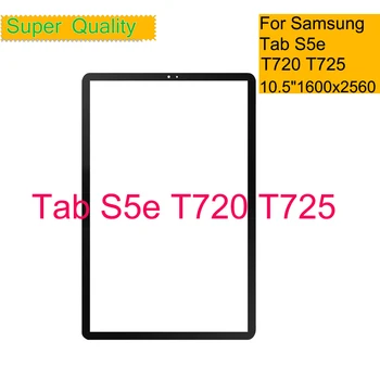 10tk/Palju Samsungi Galaxy Tab S5e T720 T725 Puutetundlik Paneel Tablett SM-T720 Välimiste LCD Klaasist Objektiiv OCA