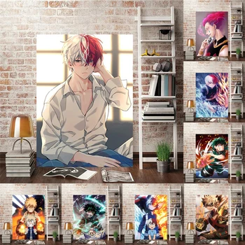 Kaasaegne Stiil Loovust Kangelane Anime, Popular Art Lõuend Maali Poster ja Trükib akadeemiliste Ringkondade Seina Kunst elutuba Magamistuba Decor