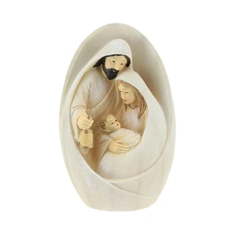 Kristuse Stseen Kuju Beebi Jeesus Jõulud Võrevoodi Kujukeste Decor Miniatuuri Ornament Kirik Katoliku Kingitus Kodu Kaunistamiseks