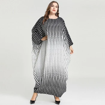Pluss Suurus Araabia Abaya Seal Kaftan Dubai Hijab Moslemi Pikk Kleit Türgi Kleidid Islami Riided Abayas Naiste Vestidos Largos