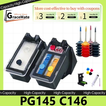 PG145 CL146 Ühilduv Ink Cartridge for Canon Pixma MG2410 MG2510 TS3110 MG3010 Printer pg145 cl146